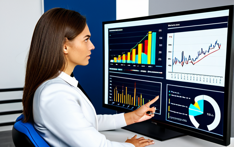 스포츠마케팅 전문가의 하루 일과 - Data-Driven Sports Marketing**

"A professional sports marketer, female, in a modern office setting,...