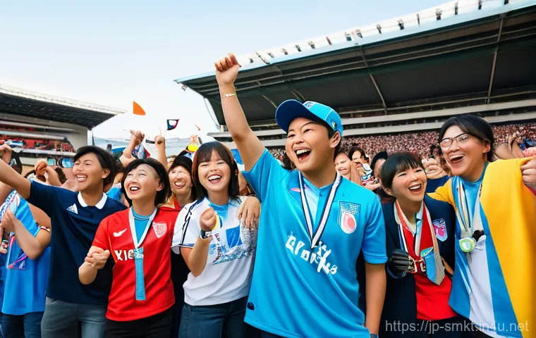 스포츠마케팅 직무와 고객 충성도 향상 전략 - **Prompt:** A young adult, possibly a fan, wearing a modern, comfortable outfit, deeply immersed in ... 스포츠마케팅 직무와 고객 충성도 향상 전략 - **Prompt:** A young adult, possibly a fan, wearing a modern, comfortable outfit, deeply immersed in ...