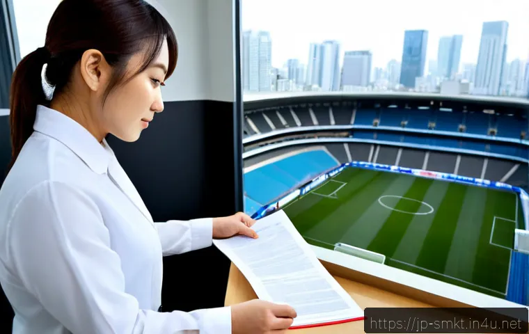 스포츠마케팅과 관련된 주요 법적 이슈 및 사례 - Photorealistic Japanese sports marketing legal consultation, a female attorney and a sports sponsors...